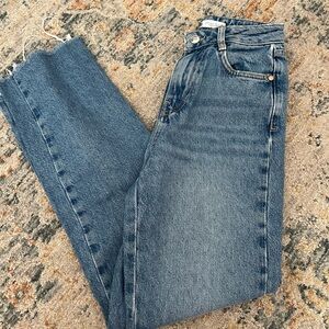 Zara dark wash fitted Jeans